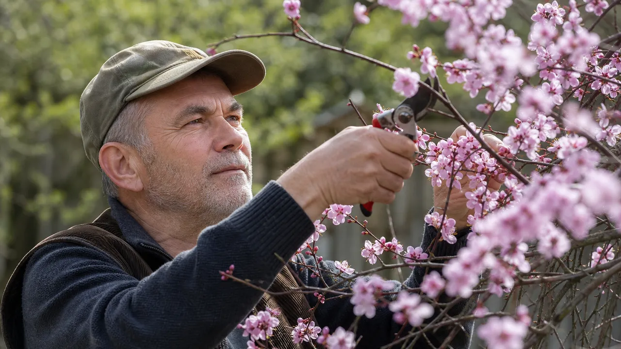 Tailler un prunus d'ornement après la floraison